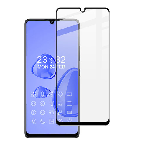 Ultra Clear Full Screen Protector Tempered Glass F08 for Samsung Galaxy A50S Black