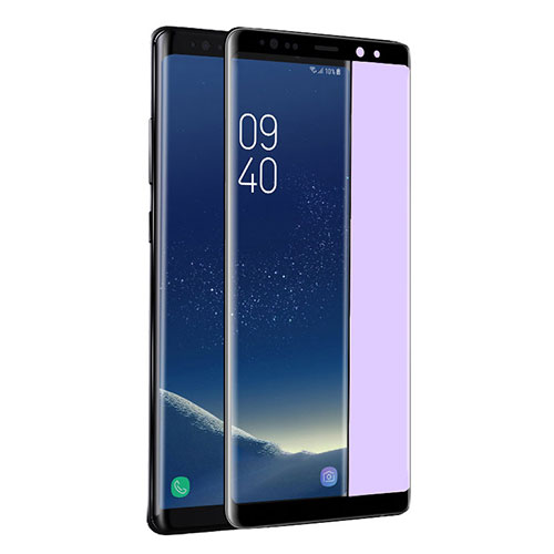 Ultra Clear Full Screen Protector Tempered Glass F09 for Samsung Galaxy Note 8 Duos N950F Black