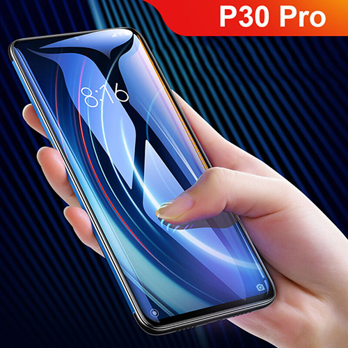 Ultra Clear Full Screen Protector Tempered Glass F10 for Huawei P30 Pro Black