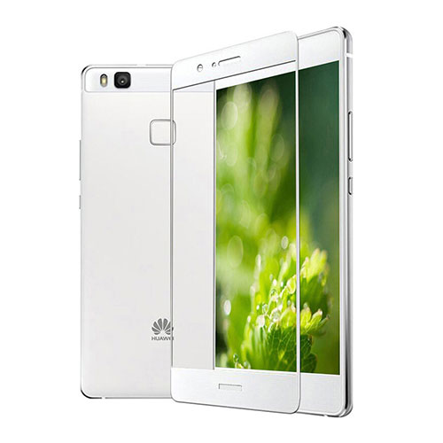 Ultra Clear Full Screen Protector Tempered Glass for Huawei G9 Lite White