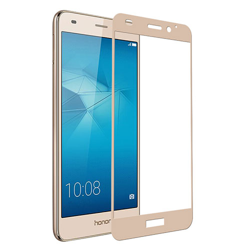 Ultra Clear Full Screen Protector Tempered Glass for Huawei GR5 Mini Gold