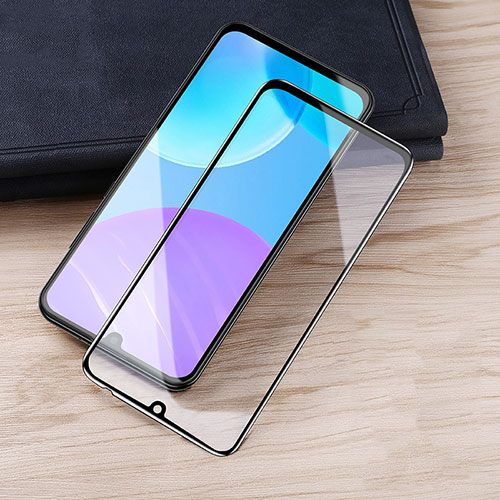 Ultra Clear Full Screen Protector Tempered Glass for Huawei Honor 30 Lite 5G Black