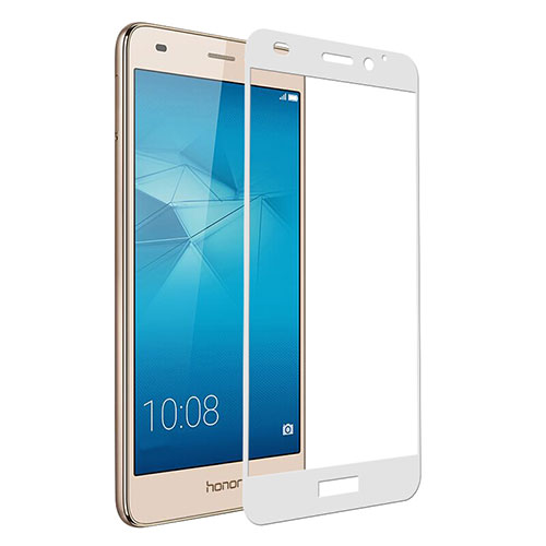 Ultra Clear Full Screen Protector Tempered Glass for Huawei Honor 5C White