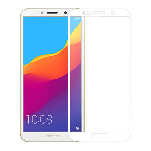 Ultra Clear Full Screen Protector Tempered Glass for Huawei Honor 7S White