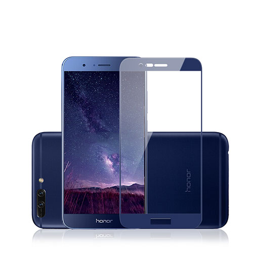 Ultra Clear Full Screen Protector Tempered Glass for Huawei Honor 8 Pro Blue