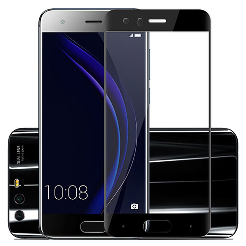 Ultra Clear Full Screen Protector Tempered Glass for Huawei Honor 9 Black