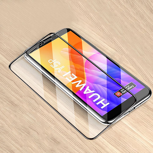 Ultra Clear Full Screen Protector Tempered Glass for Huawei Honor 9S Black