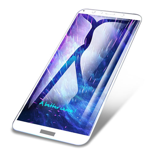 Ultra Clear Full Screen Protector Tempered Glass for Huawei Honor Play 7A White