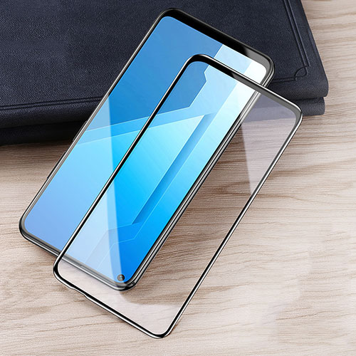 Ultra Clear Full Screen Protector Tempered Glass for Huawei Honor Play4 5G Black