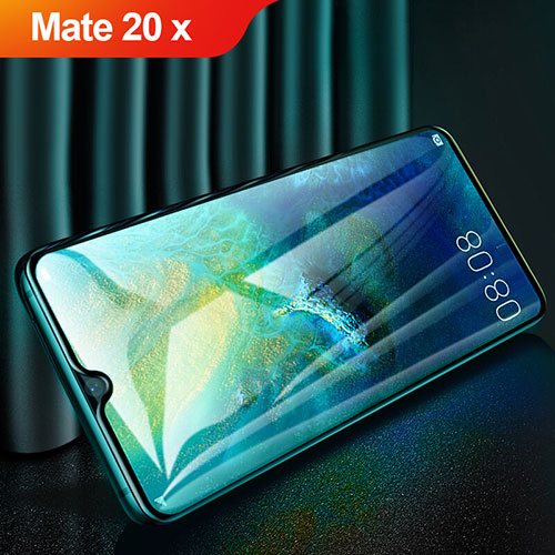 Ultra Clear Full Screen Protector Tempered Glass for Huawei Mate 20 X 5G Black