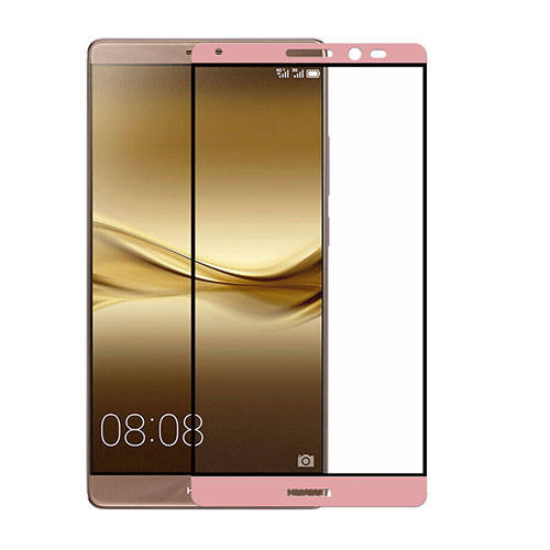 Ultra Clear Full Screen Protector Tempered Glass for Huawei Mate 8 Pink
