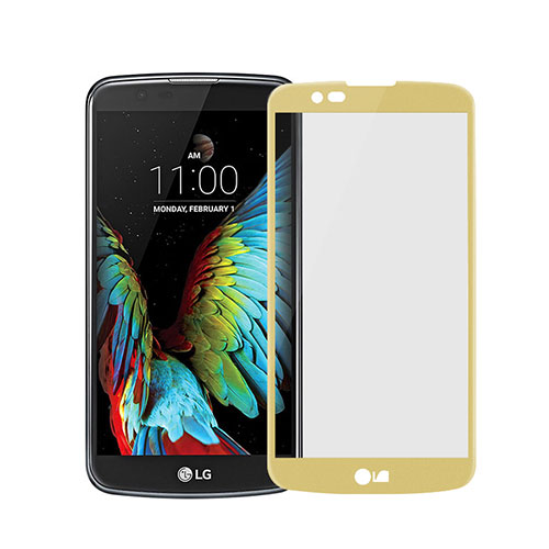 Ultra Clear Full Screen Protector Tempered Glass for LG K7 Gold