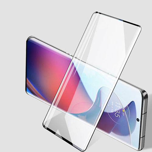 Ultra Clear Full Screen Protector Tempered Glass for Motorola Moto Edge 30 Ultra 5G Black