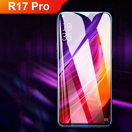 Ultra Clear Full Screen Protector Tempered Glass for Oppo R17 Pro Black