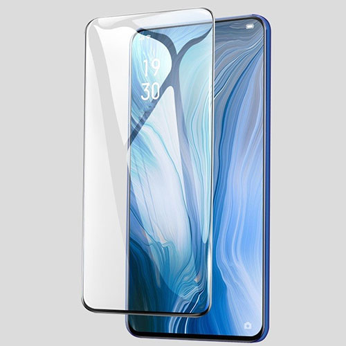 Ultra Clear Full Screen Protector Tempered Glass for Oppo Reno2 Black