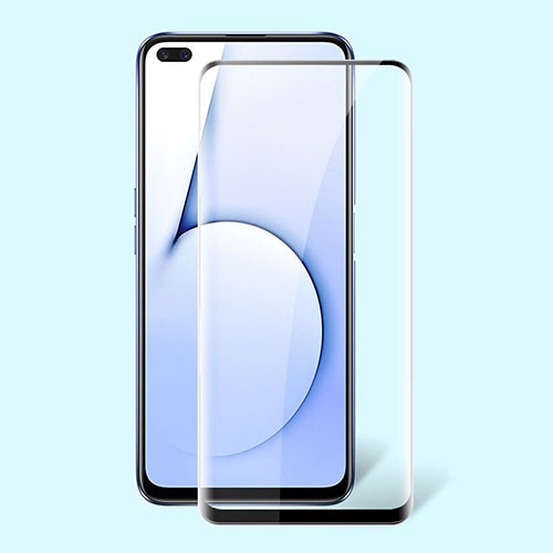 Ultra Clear Full Screen Protector Tempered Glass for Realme X3 SuperZoom Black