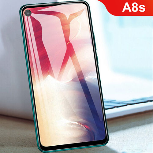 Ultra Clear Full Screen Protector Tempered Glass for Samsung Galaxy A8s SM-G8870 Black