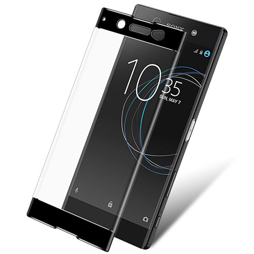 Ultra Clear Full Screen Protector Tempered Glass for Sony Xperia XA1 Ultra Black