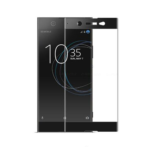 Ultra Clear Full Screen Protector Tempered Glass for Sony Xperia XA2 Ultra Black