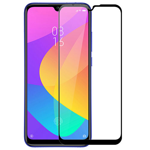 Ultra Clear Full Screen Protector Tempered Glass for Xiaomi Mi A3 Black