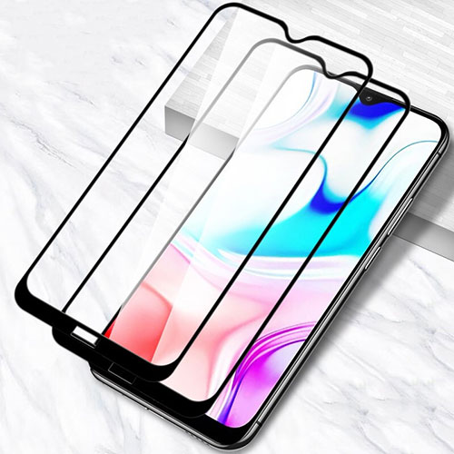 Ultra Clear Full Screen Protector Tempered Glass for Xiaomi Redmi 8A Black