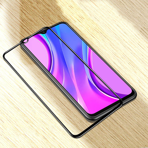 Ultra Clear Full Screen Protector Tempered Glass for Xiaomi Redmi 9AT Black