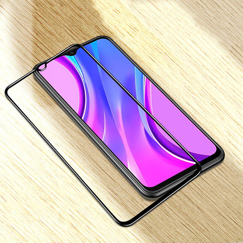 Ultra Clear Full Screen Protector Tempered Glass for Xiaomi Redmi 9i Black