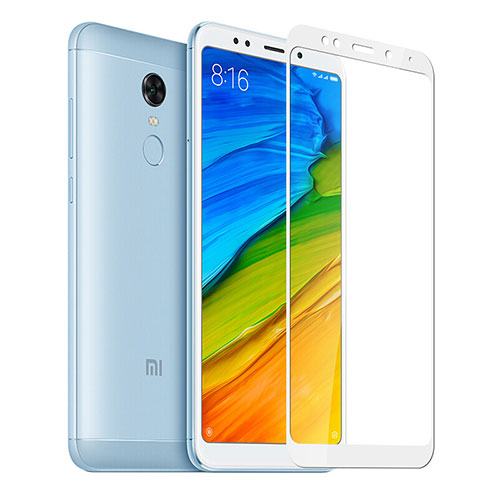 Ultra Clear Full Screen Protector Tempered Glass for Xiaomi Redmi Note 5 Indian Version White