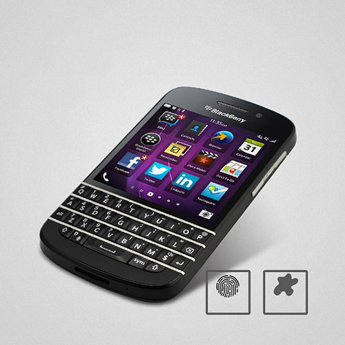 Ultra Clear Screen Protector Film for Blackberry Q10 Clear