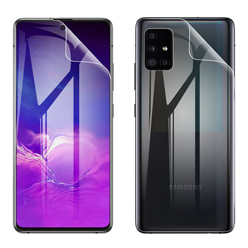 Ultra Clear Screen Protector Front and Back Film F01 for Samsung Galaxy M40S Clear