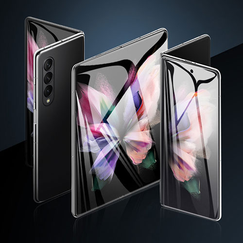 Ultra Clear Screen Protector Front and Back Film F09 for Samsung Galaxy Z Fold4 5G Clear