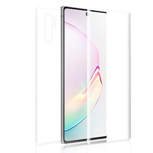 Ultra Clear Screen Protector Front and Back Film for Samsung Galaxy Note 10 Clear