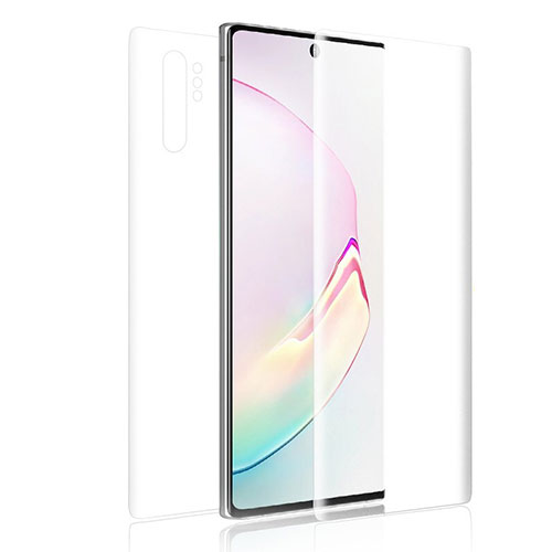 Ultra Clear Screen Protector Front and Back Film for Samsung Galaxy Note 10 Plus 5G Clear