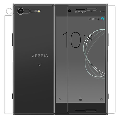 Ultra Clear Screen Protector Front and Back Film for Sony Xperia XZ Premium Clear