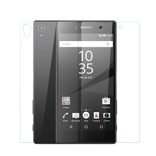 Ultra Clear Screen Protector Front and Back Film for Sony Xperia Z5 Premium Clear