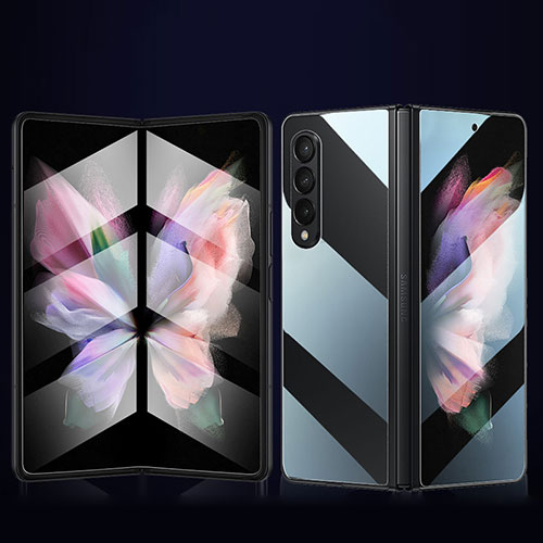Ultra Clear Screen Protector Front and Back Film S01 for Samsung Galaxy Z Fold3 5G Clear