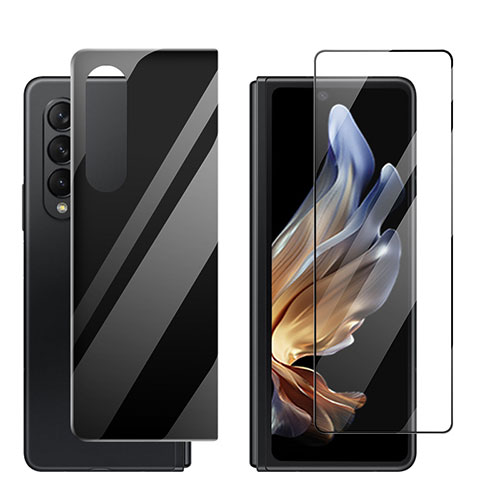 Ultra Clear Screen Protector Front and Back Film S02 for Samsung Galaxy Z Fold3 5G Clear