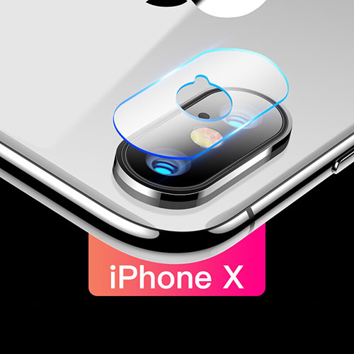 Ultra Clear Tempered Glass Camera Lens Protector F03 for Apple iPhone Xs Clear