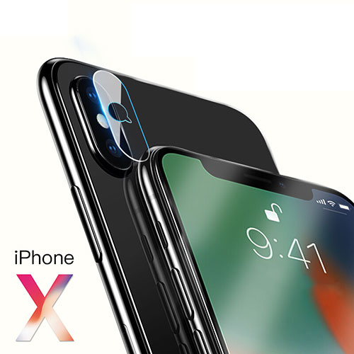 Ultra Clear Tempered Glass Camera Lens Protector F04 for Apple iPhone Xs Clear