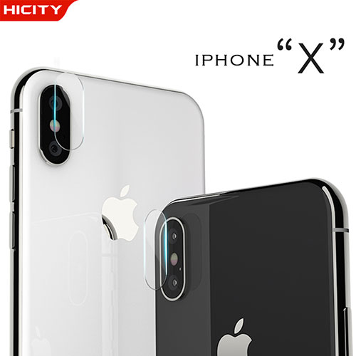 Ultra Clear Tempered Glass Camera Lens Protector F16 for Apple iPhone Xs Clear