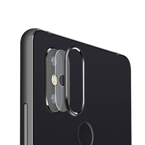 Ultra Clear Tempered Glass Camera Lens Protector for Xiaomi Mi 8 SE Black