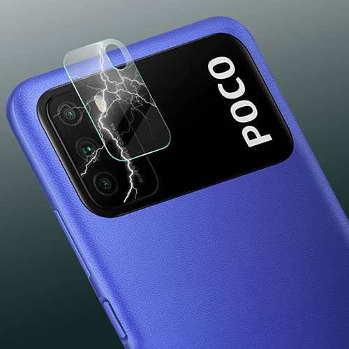 Ultra Clear Tempered Glass Camera Lens Protector for Xiaomi Poco M3 Clear