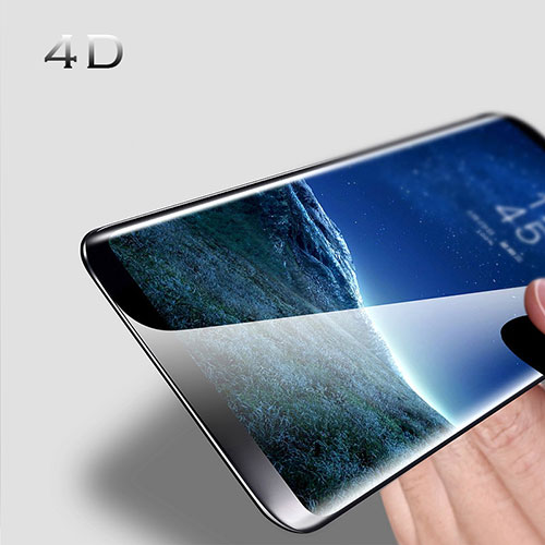 Ultra Clear Tempered Glass Screen Protector Film 4D for Samsung Galaxy S8 Clear