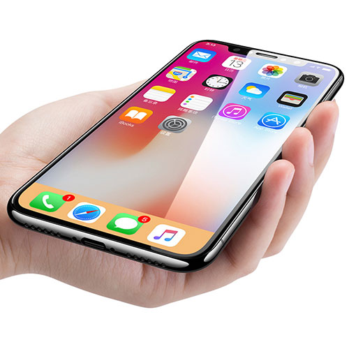 Ultra Clear Tempered Glass Screen Protector Film F11 for Apple iPhone Xs Clear