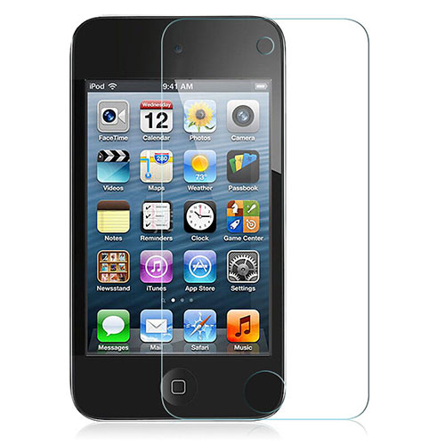 Ultra Clear Tempered Glass Screen Protector Film for Apple iPod Touch 4 Clear