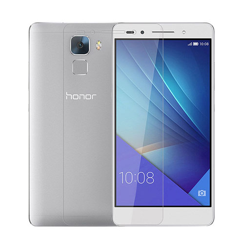 Ultra Clear Tempered Glass Screen Protector Film for Huawei Honor 7 Dual SIM Clear