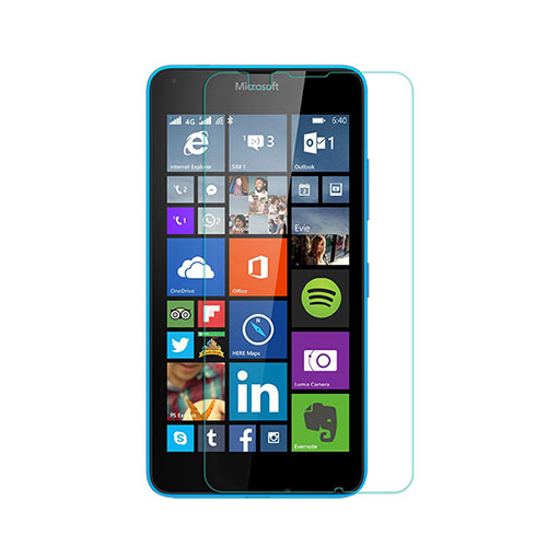 Ultra Clear Tempered Glass Screen Protector Film for Microsoft Lumia 640 Clear