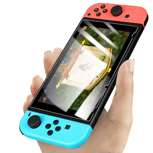Ultra Clear Tempered Glass Screen Protector Film for Nintendo Switch Clear