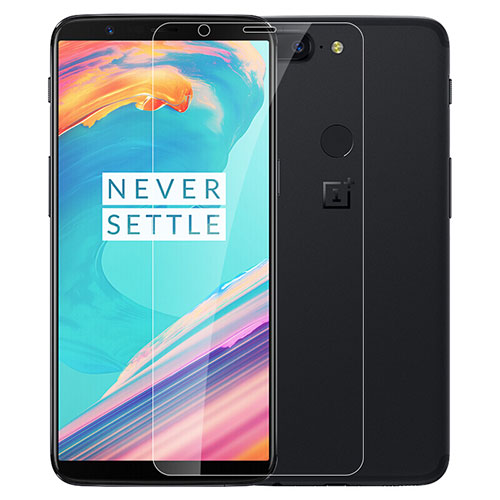 Ultra Clear Tempered Glass Screen Protector Film for OnePlus 5T A5010 Clear