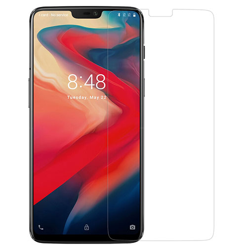 Ultra Clear Tempered Glass Screen Protector Film for OnePlus 6 Clear